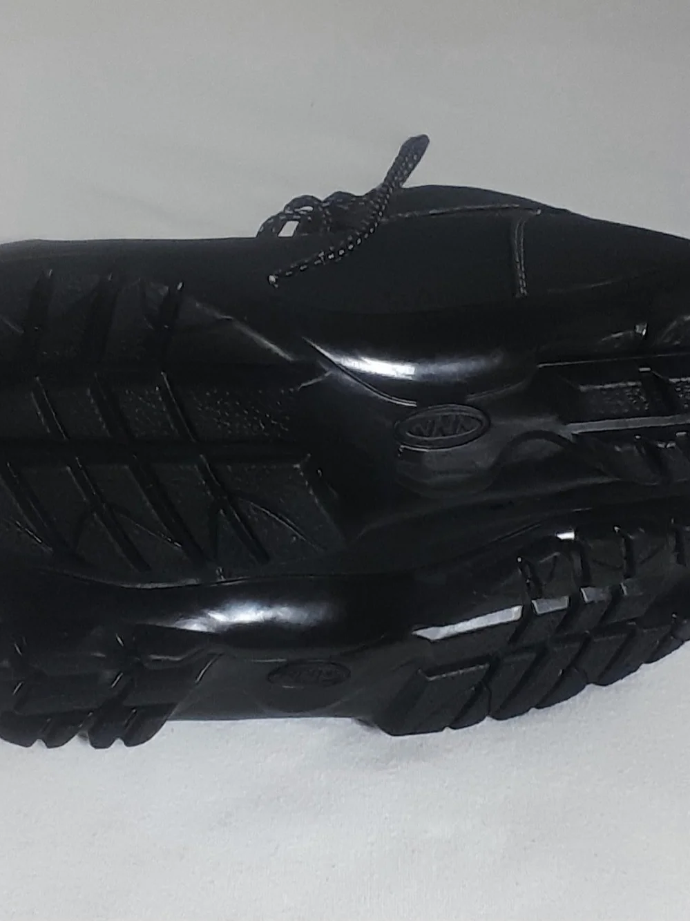Men's Black Waterproof Lace-Up Winter Boots